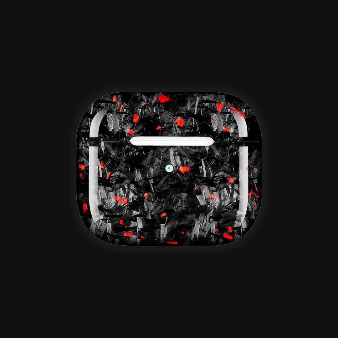 Airpods ForgedCover™ - Forged Chunk Carbon Case