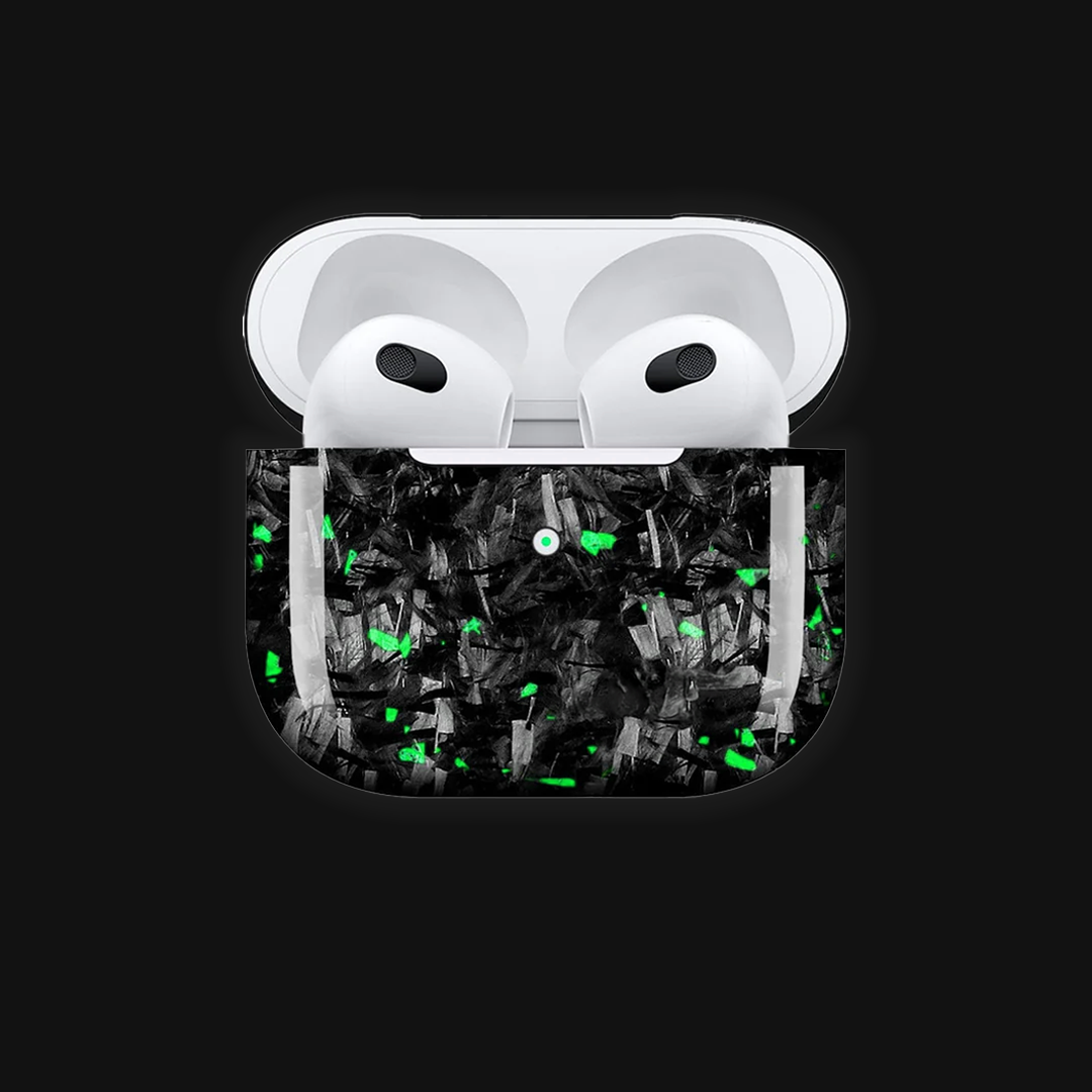 Airpods ForgedCover™ - Forged Chunk Carbon Case
