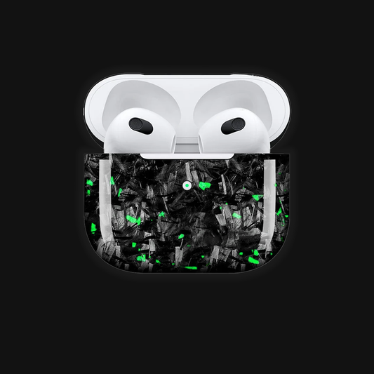 Airpods ForgedCover™ - Forged Chunk Carbon Case