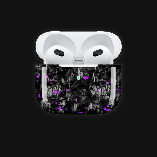 Airpods ForgedCover™ - Forged Chunk Carbon Case