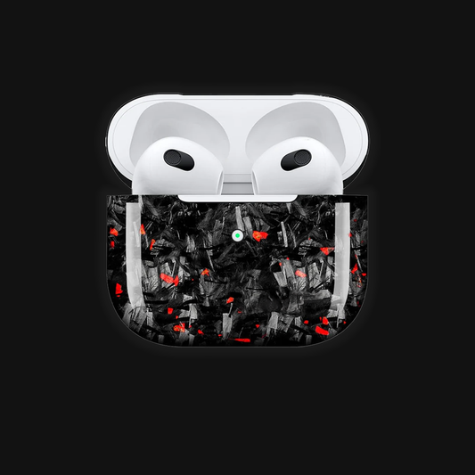 Airpods ForgedCover™ - Forged Chunk Carbon Case